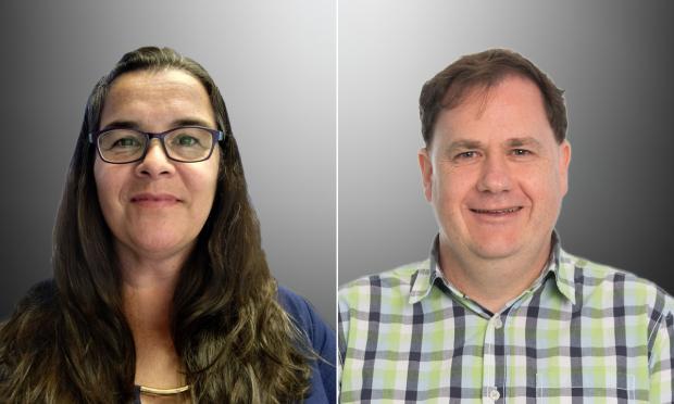 Dr Alexa Seal and Associate Professor Matthew McGrail