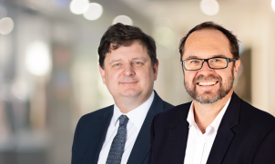 Associate Professor Pete Lazzarini and Professor Stephen Twigg