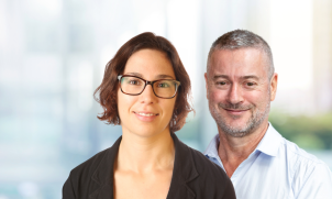 Dr Phillip Keen and Dr Francesca di Giallonardo